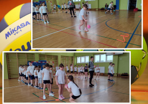 Zajęcia piłki ręcznej dla klas 2-3.