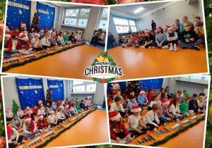 Kolędowanie w klasach I-III.