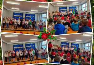 Kolędowanie w klasach I-III.