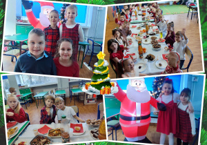 Wigilie klasowe wśród najmłodszych.