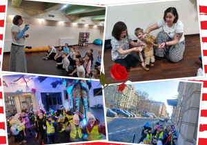 Klasa 1b w Teatrze Arlekin.