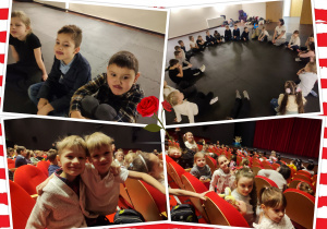 Klasa 1b w Teatrze Arlekin.