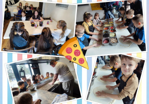 Klasa 1b w pizzerii Stacja Widzew.