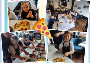 Klasa 1b w pizzerii Stacja Widzew.