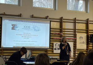 Sejmiku Matematycznym w naszej szkole.