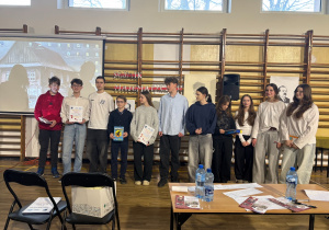 Sejmiku Matematycznym w naszej szkole.