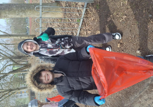 Akcja Galante Sprzątanie w klasach 1-3.