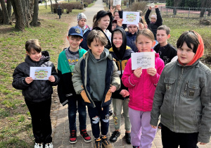 Realizacja projejtu w klasie 2c ,,Klasa w terenie''.