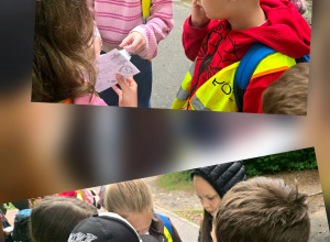 Lekcja w terenie - klasa 2c.
